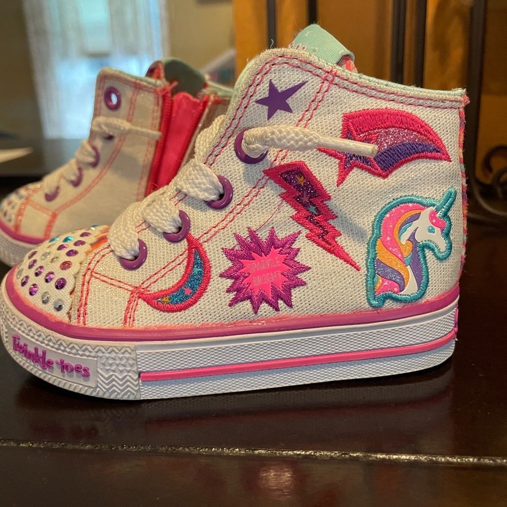 Twinkle toes high tops